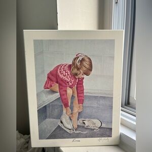 Vintage John Newby 1989 “Laces” - 10.5” x 13 1/4”